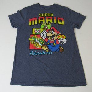 Super Mario Bros Adventures Classic Nintendo Graphic T-Shirt
